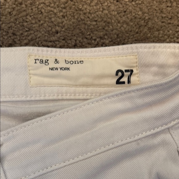 Rag & Bone White Skinny Jeans - Picture 3 of 5